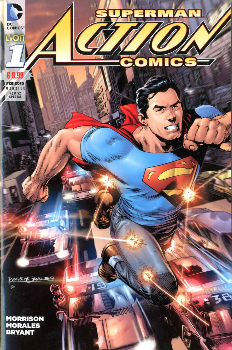 ACTION COMICS 1-LION- nuvolosofumetti.