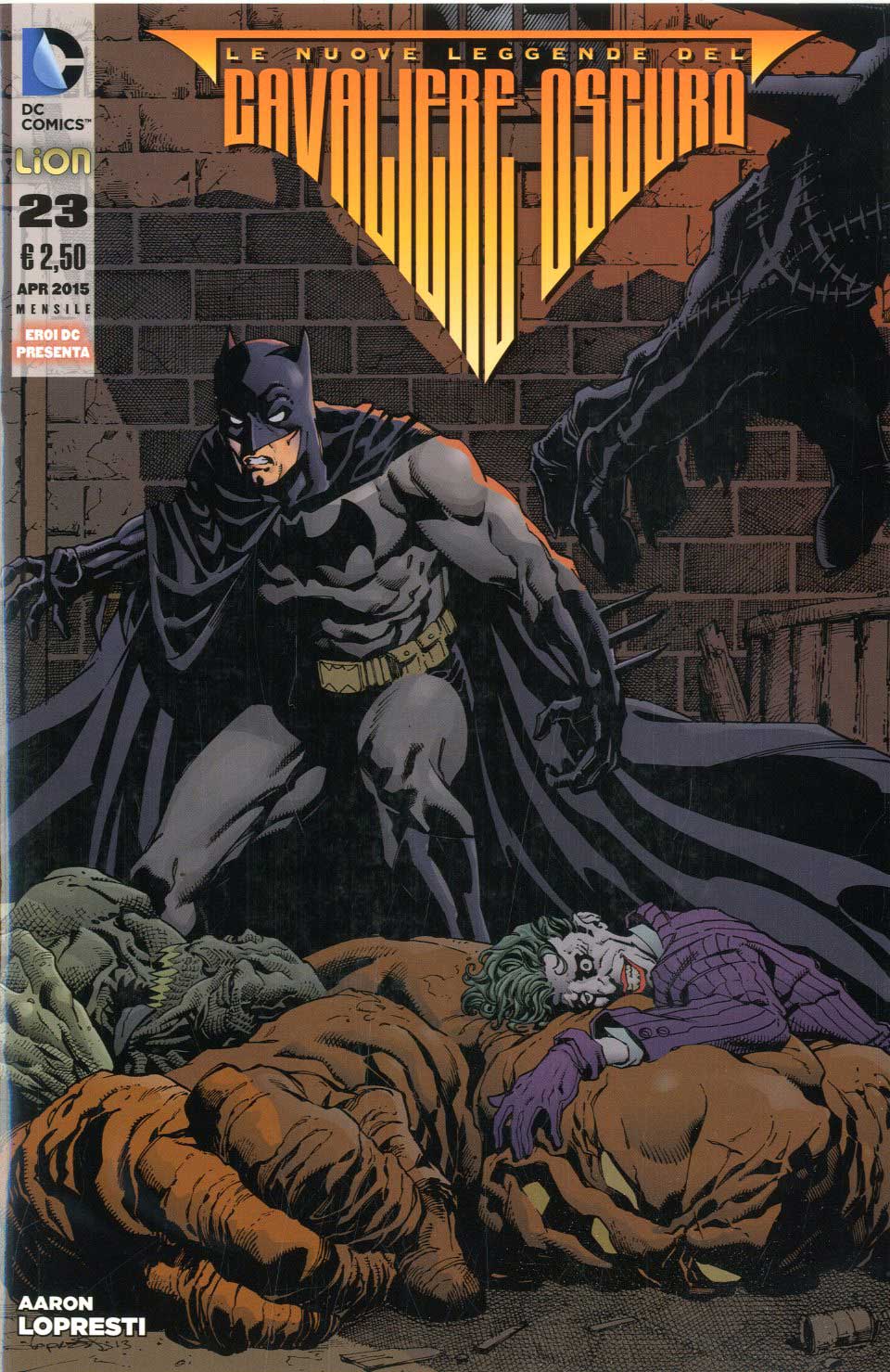 BATMAN le nuove leggende del cavaliere oscuro 23-LION- nuvolosofumetti.
