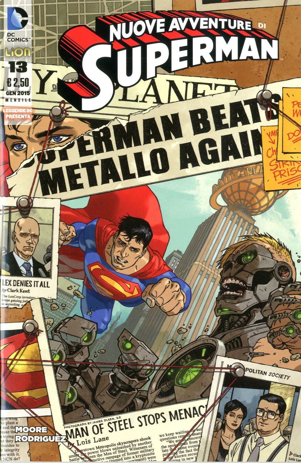 Superman Le nuove avventure 13-LION- nuvolosofumetti.