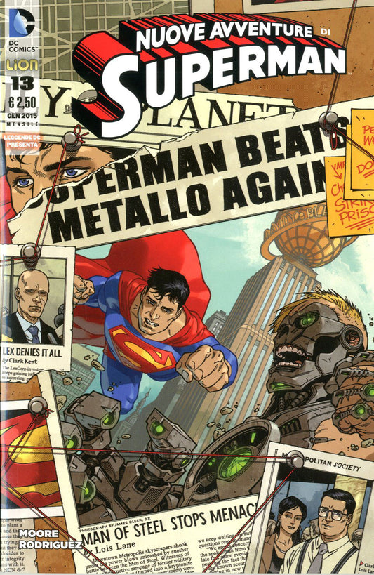 Superman Le nuove avventure 13-LION- nuvolosofumetti.