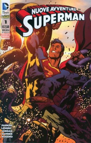 Superman Le nuove avventure 1-LION- nuvolosofumetti.