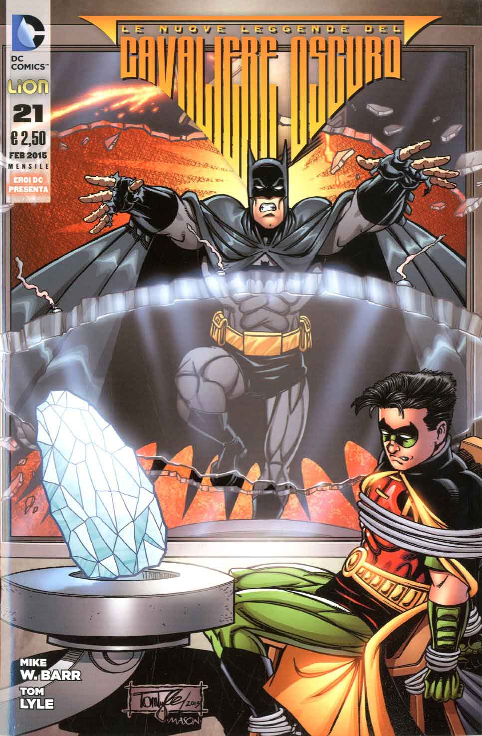 BATMAN le nuove leggende del cavaliere oscuro 21-LION- nuvolosofumetti.