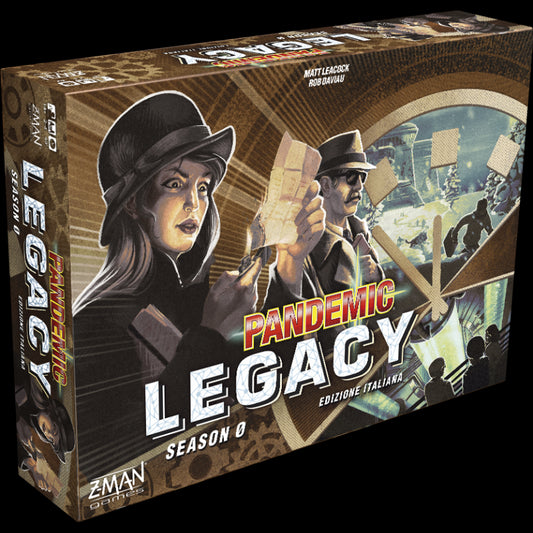 Pandemic Legacy season 0 edizione italiana, Asmodee, nuvolosofumetti,