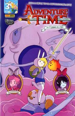 ADVENTURE TIME con Fionna & Cake 3-Panini Comics- nuvolosofumetti.