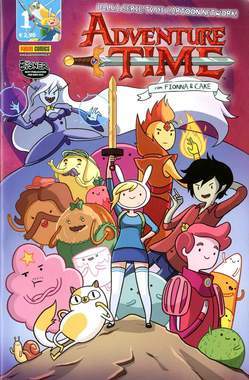 ADVENTURE TIME con Fionna & Cake 1-PANINI COMICS- nuvolosofumetti.