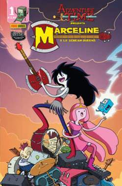 ADVENTURE TIME MARCELINE & LE SCREAM QUEENS 1-Panini Comics- nuvolosofumetti.