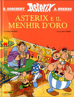 ASTERIX E IL MENHIR D`ORO (VERSIONE CARTONATA), PANINI COMICS, nuvolosofumetti,