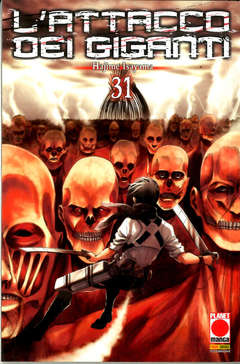 L'attacco dei Giganti 31, PANINI COMICS, nuvolosofumetti,