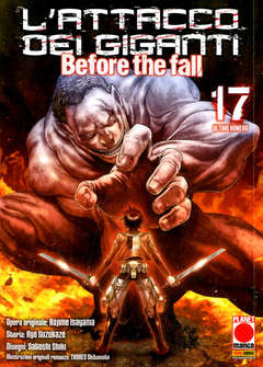 L'attacco dei giganti before the fall manga 17