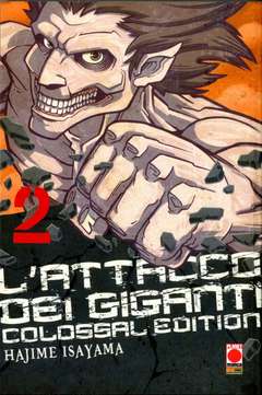 L`attacco dei giganti colossal edition 2-PANINI COMICS- nuvolosofumetti.