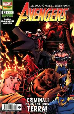 Avengers nuovo inizio 126, PANINI COMICS, nuvolosofumetti,