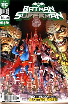 BATMAN SUPERMAN 6, PANINI COMICS, nuvolosofumetti,