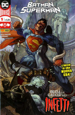 Batman Superman 1, PANINI COMICS, nuvolosofumetti,