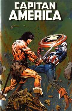 Capitan America nuovo inizio variant Conan # 4-Panini Comics- nuvolosofumetti.