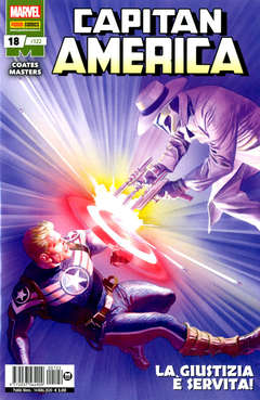 Capitan america nuovo inizio 122, PANINI COMICS, nuvolosofumetti,