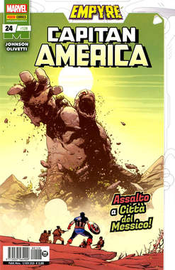 Capitan america nuovo inizio 128, PANINI COMICS, nuvolosofumetti,