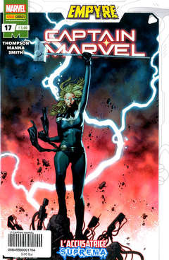 CAPTAIN MARVEL mensile 17, PANINI COMICS, nuvolosofumetti,