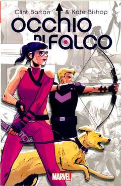 CLINT BARTON E KATE BISHOP OCCHIO DI FALCO