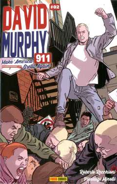 David Murphy  911 season two 2 cover A 2-PANINI COMICS- nuvolosofumetti.