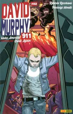 David Murphy  911 season two 2 cover B 2-PANINI COMICS- nuvolosofumetti.