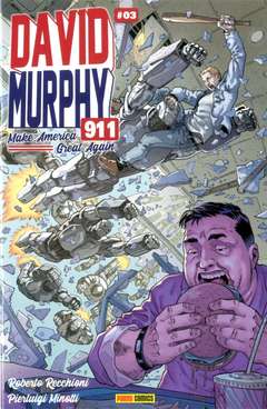 David Murphy  911 season two 3 cover B 3-PANINI COMICS- nuvolosofumetti.