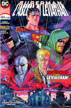 Superman l'ascesa di Leviathan variant museum ed., PANINI COMICS, nuvolosofumetti,