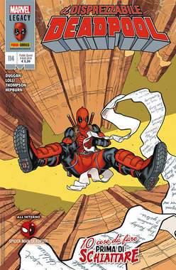 Deadpool serie 114-PANINI COMICS- nuvolosofumetti.