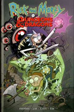 DUNGEONS & DRAGONS VS RICK AND MORTY-PANINI COMICS- nuvolosofumetti.