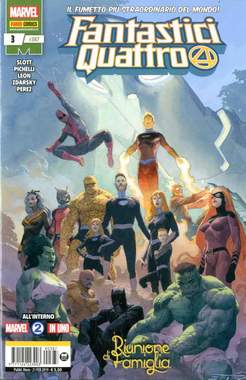 Fantastici quattro nuovo inizio 387-Panini Comics- nuvolosofumetti.