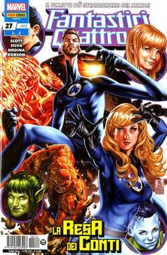Fantastici quattro nuovo inizio 412, PANINI COMICS, nuvolosofumetti,