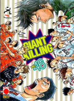 GIANT KILLING 46, PANINI COMICS, nuvolosofumetti,