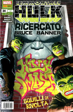 Hulk e i Difensori nuovo inizio 67, PANINI COMICS, nuvolosofumetti,