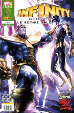 Infinity countdown - le gemme dell'Infinito-PANINI COMICS- nuvolosofumetti.