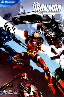 IRON MAN 87 VARIANT SQUARE ENIX MARVEL`S AVENGERS, Panini Comics, nuvolosofumetti,