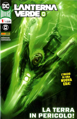 Lanterna verde nuova serie 2020 1, PANINI COMICS, nuvolosofumetti,