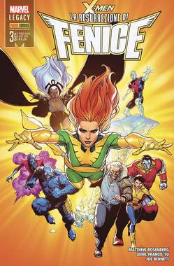 X-men Fenice Resurrezione di Fenice 3 3-PANINI COMICS- nuvolosofumetti.