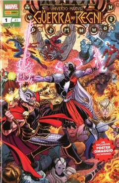 Universo Marvel la guerra dei regni 1-PANINI COMICS- nuvolosofumetti.