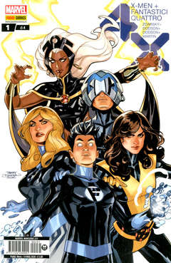 X-Men/Fantastici quattro 1, Panini Comics, nuvolosofumetti,