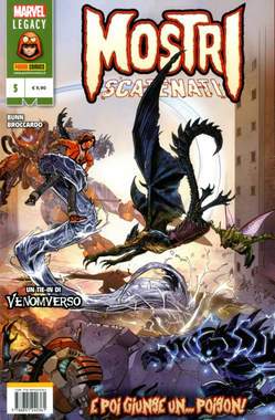 MOSTRI SCATENATI 5-PANINI COMICS- nuvolosofumetti.