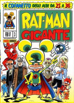 Rat-Man gigante cofanetto vuoto 3-Panini Comics- nuvolosofumetti.