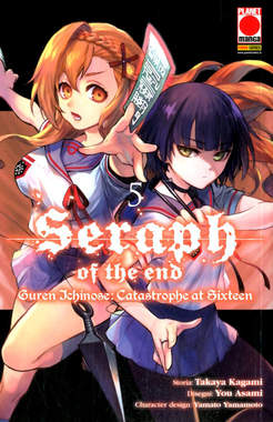 Seraph of the end Guren Ichinose Catastrophe at sixteen 5, Panini Comics, nuvolosofumetti,
