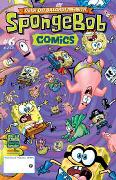 SPONGEBOB COMICS 6-Panini Comics- nuvolosofumetti.
