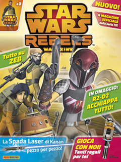 STAR WARS REBELS magazine 3-PANINI COMICS- nuvolosofumetti.