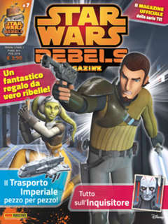 STAR WARS REBELS magazine 7-PANINI COMICS- nuvolosofumetti.