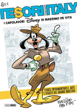 Tesori made in Italy # 10 MASSIMO DE VITA 4 con cofanetto-PANINI DISNEY- nuvolosofumetti.