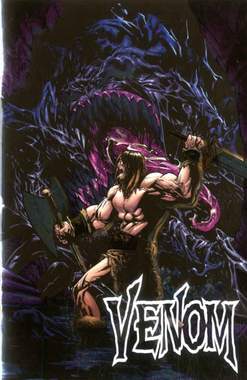 VENOM 25 variant Conan-PANINI COMICS- nuvolosofumetti.
