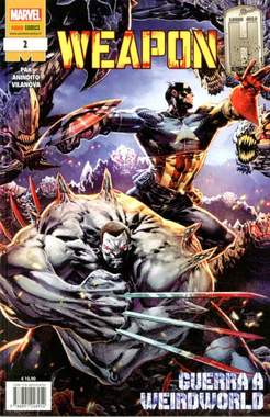 WEAPON H n. 2 2-PANINI COMICS- nuvolosofumetti.