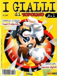 I GIALLI DI TOPOLINO 1-Panini Comics- nuvolosofumetti.