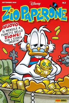 Zio Paperone nuova serie 2018 3, PANINI DISNEY, nuvolosofumetti,