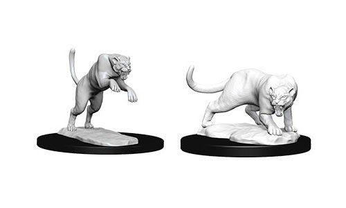 D&D Nolzur’s Marvelous Miniatures: Panther/Leopard, WIZKIDS/NECA, nuvolosofumetti,